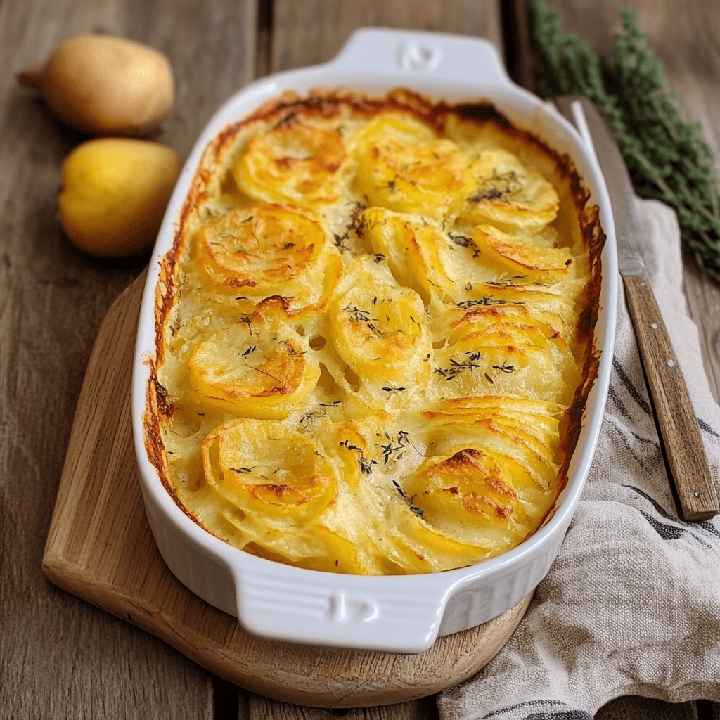 Gratin dauphinois recette