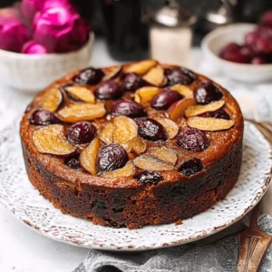 gateau aux prunes