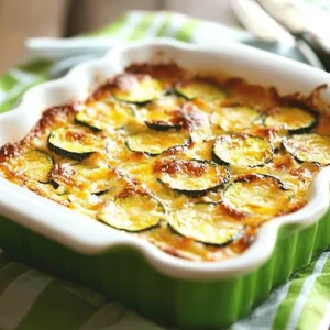 gratin courgette chèvre