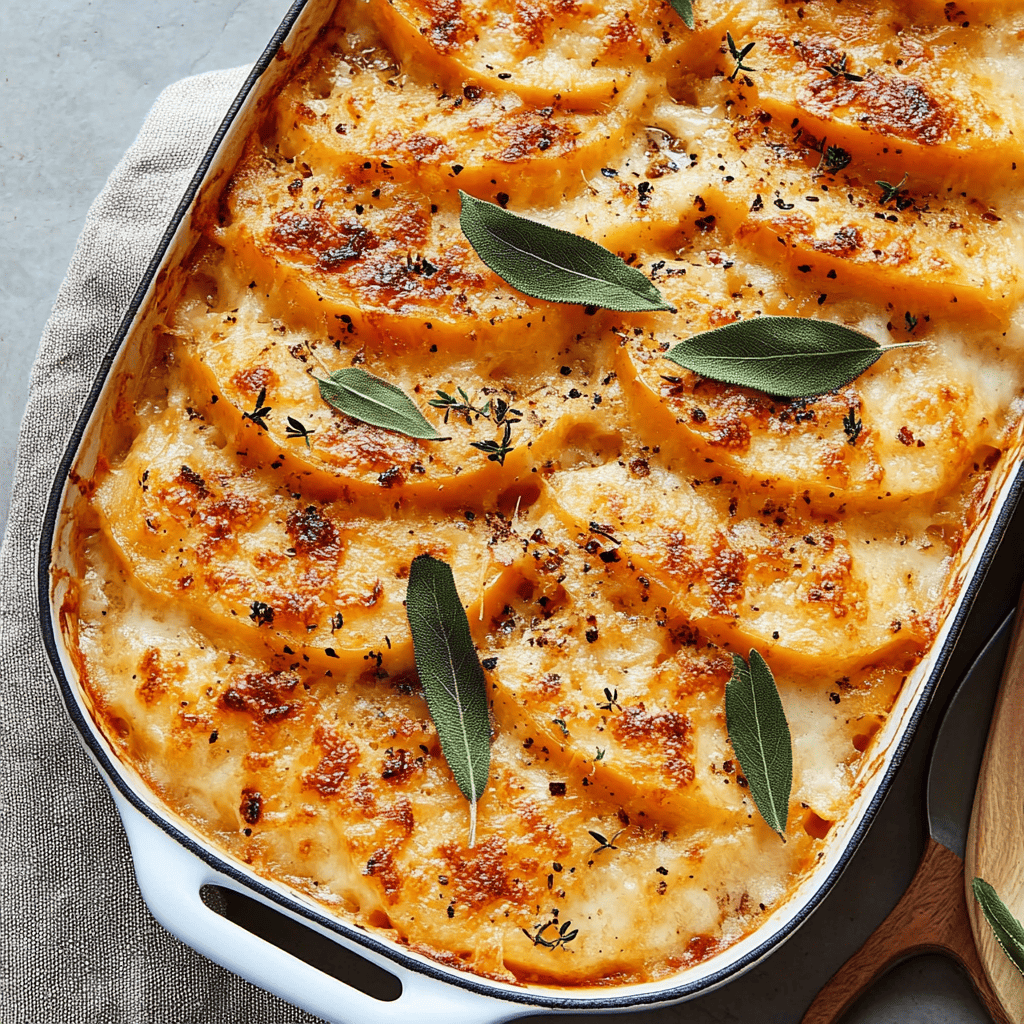 gratin de potimarron