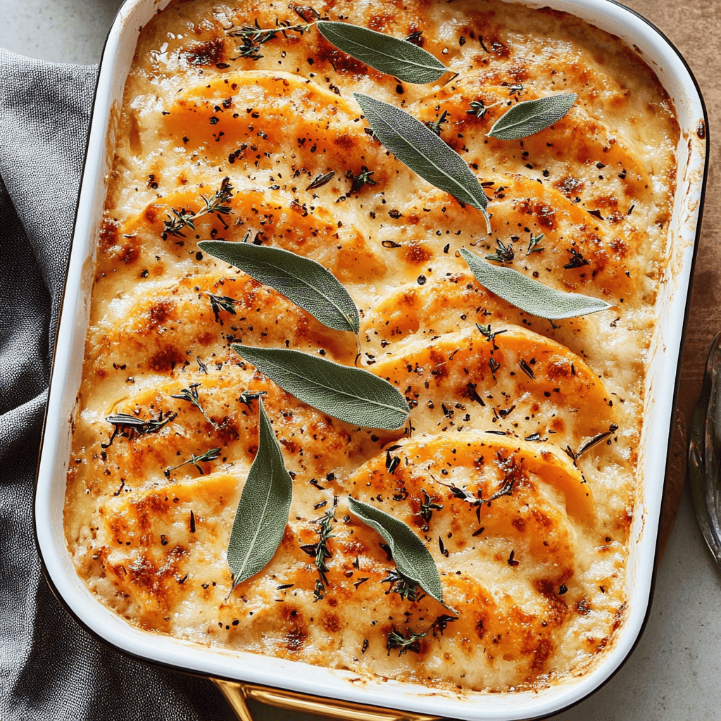 recette de potimarron au four