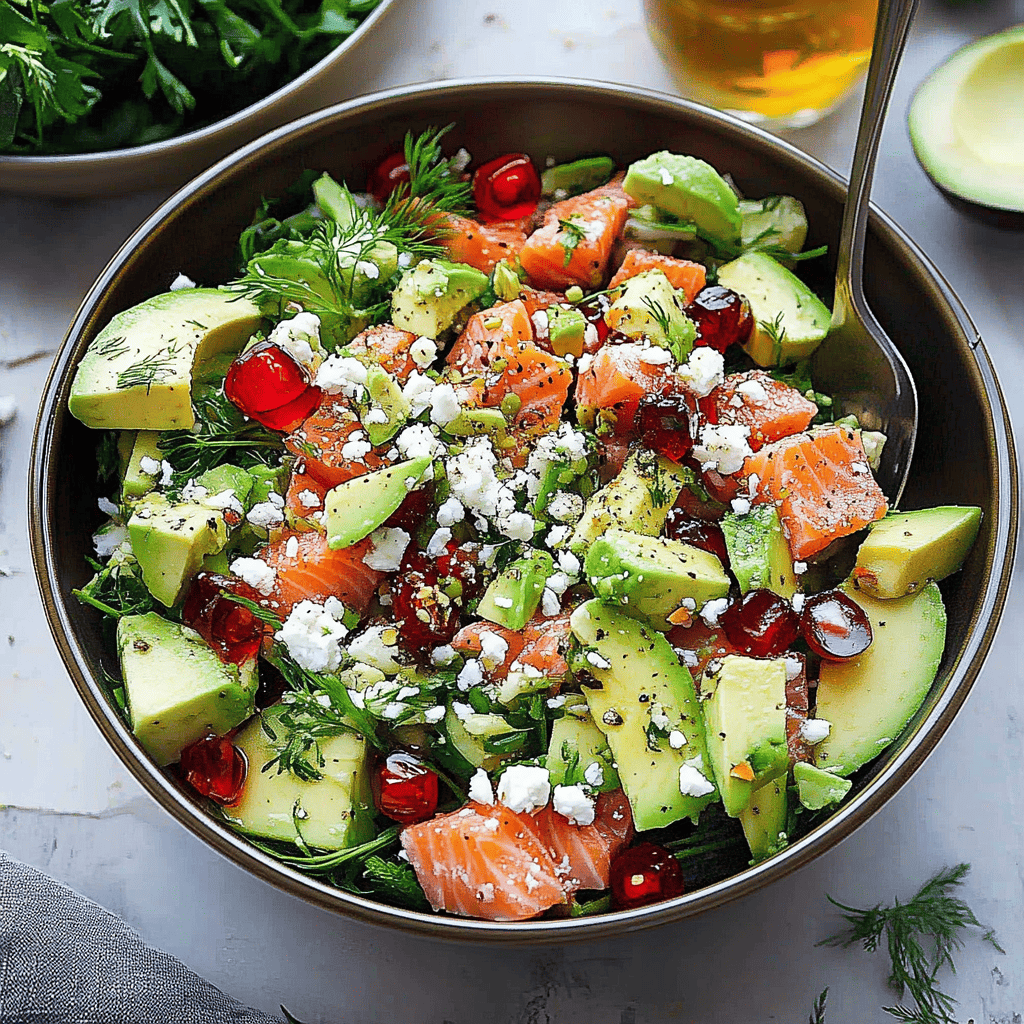 Entree saumon fumé et avocat