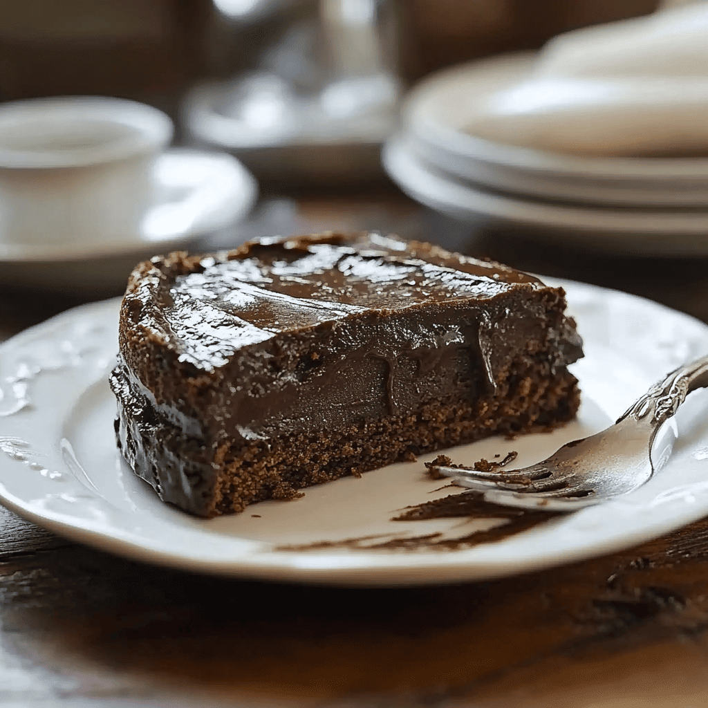 Gâteau au chocolat léger moelleux