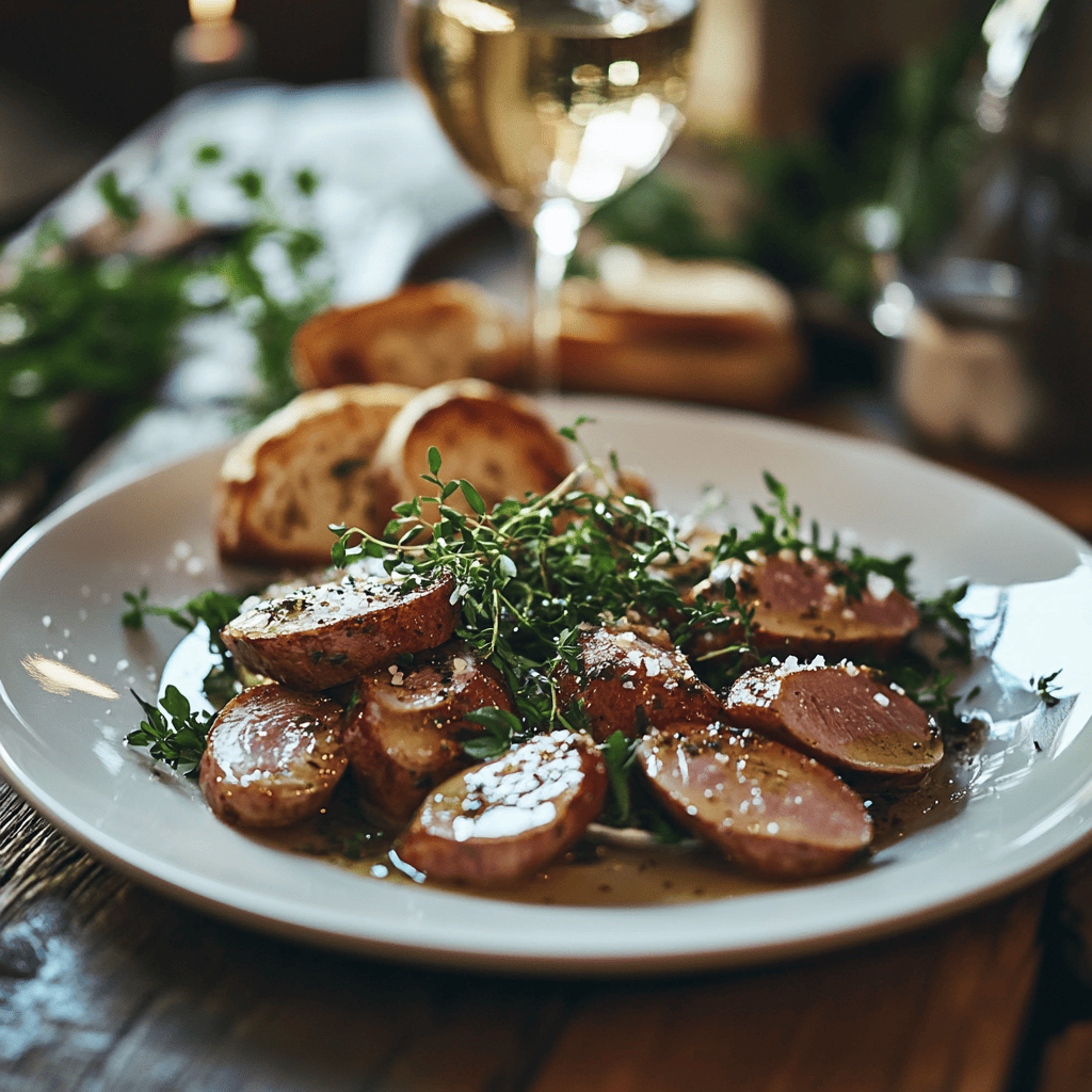 Recette salade gesier de canard