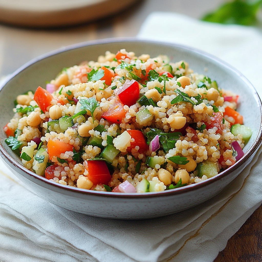 Salade boulgour feta