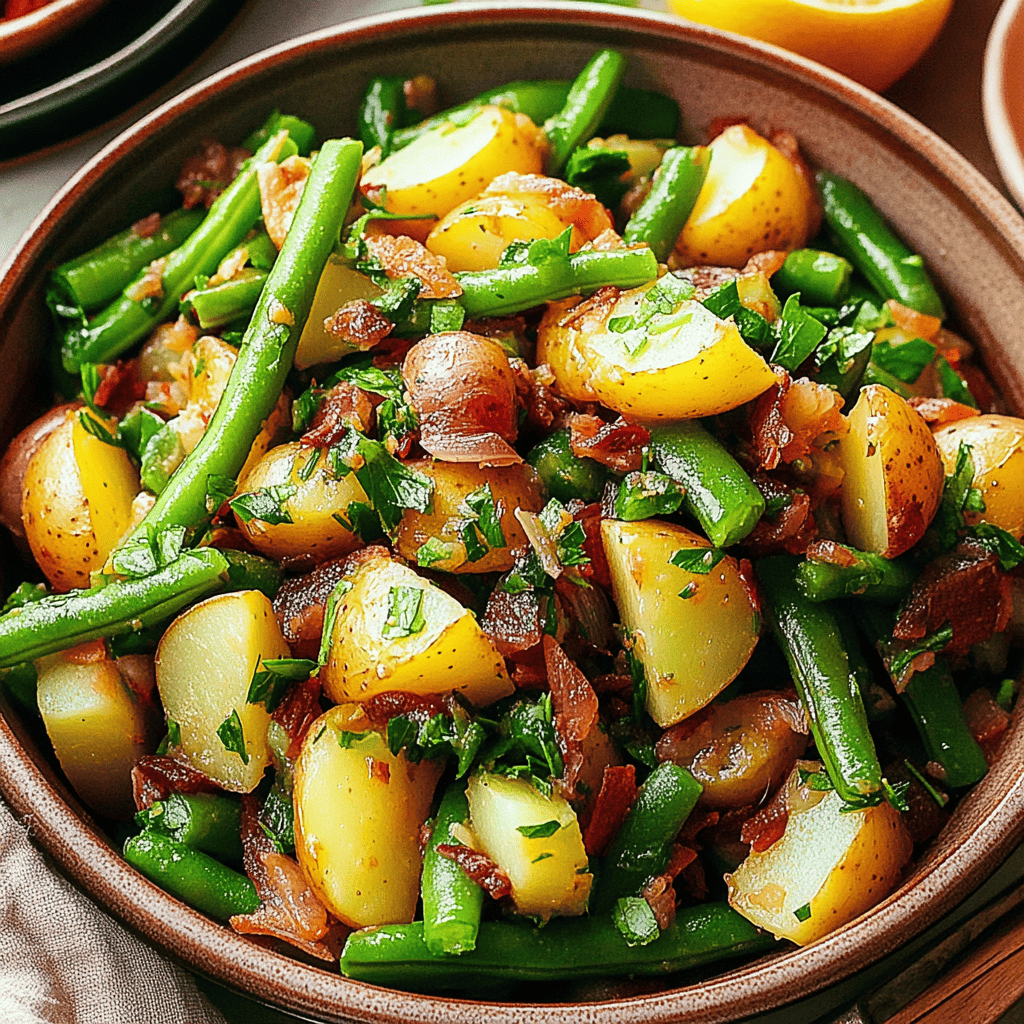 Salade haricots verts
