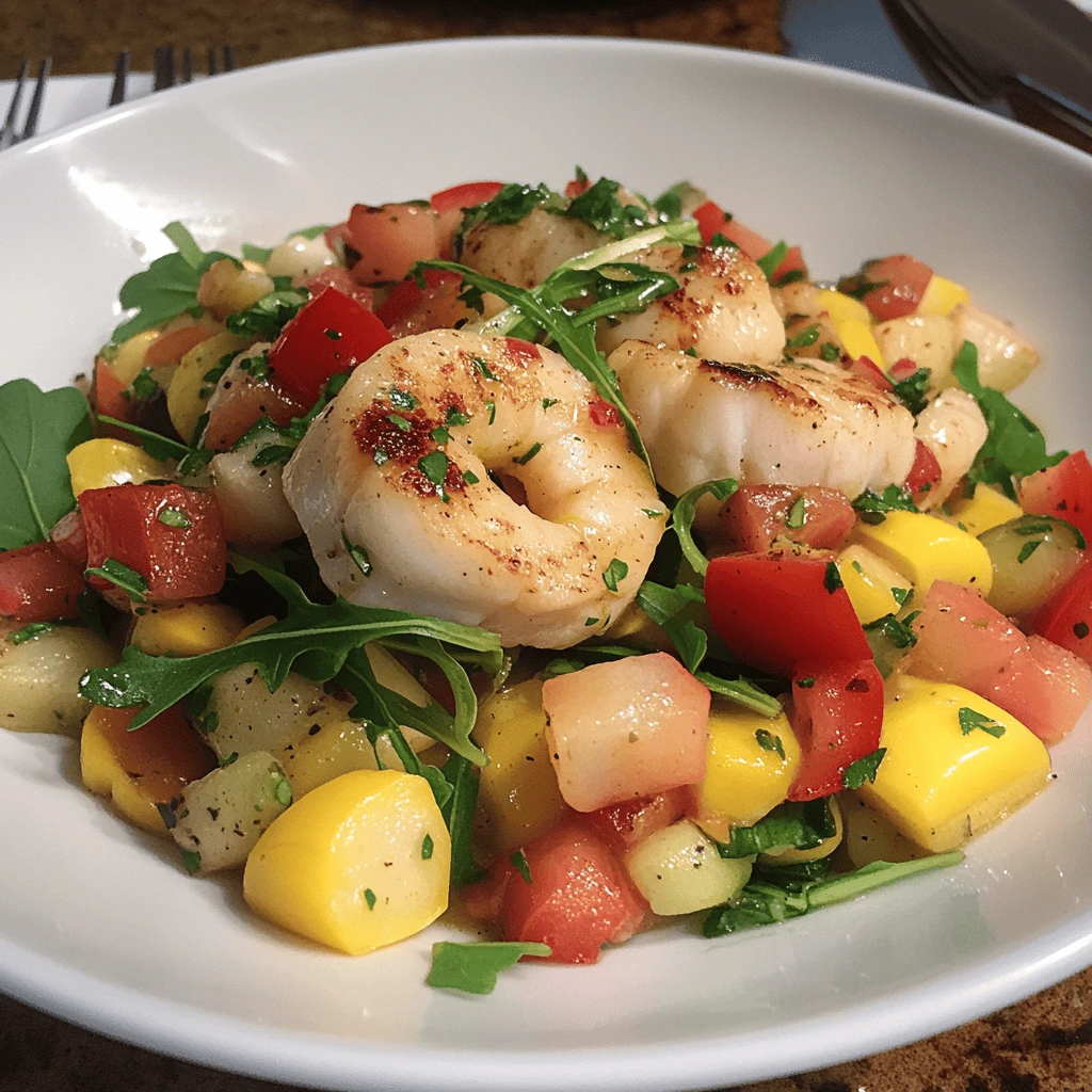 Salade pêcheur recette