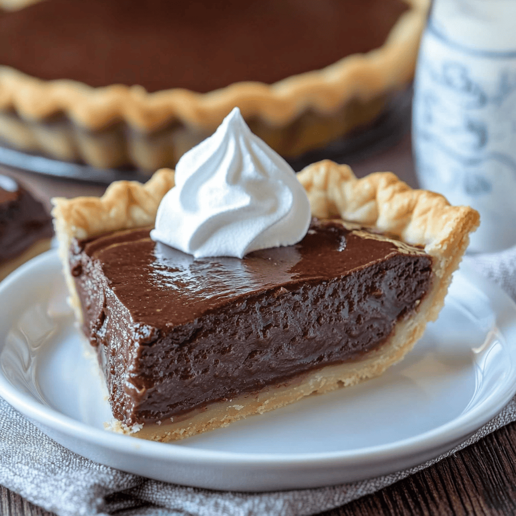 Tarte au chocolat recipe