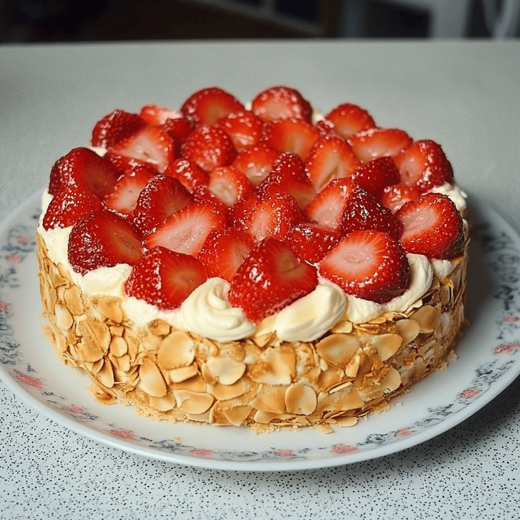 Tarte aux fraises
