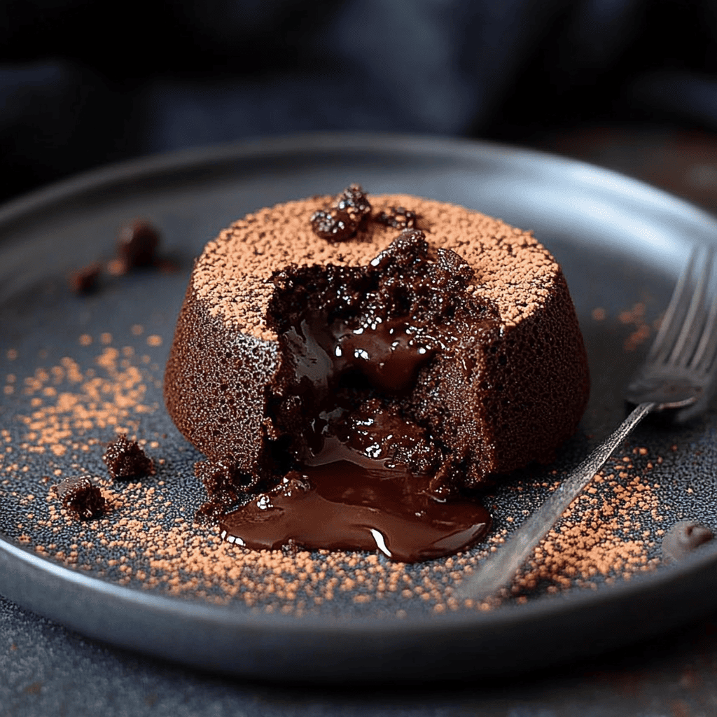 fondant au chocolat cake factory