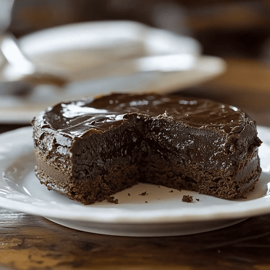 fondant au chocolat sans beurre
