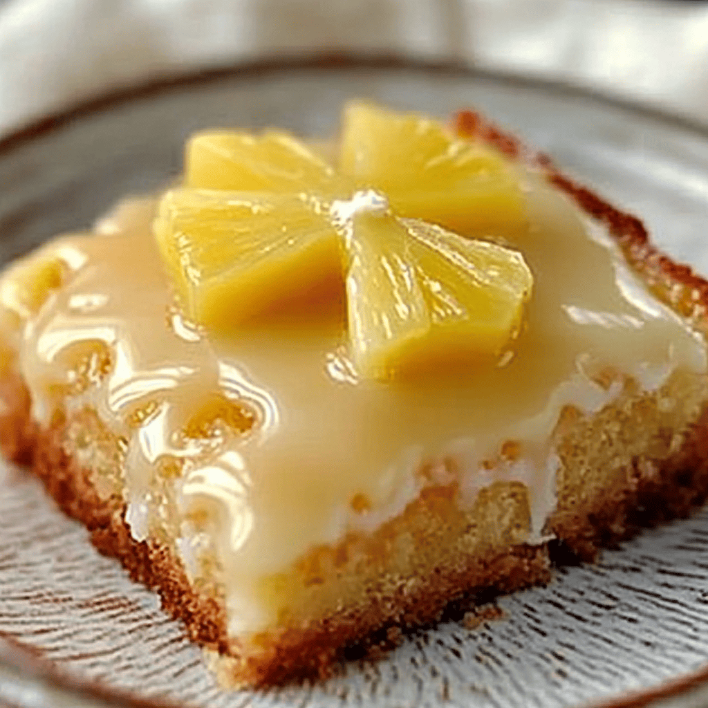 gâteau ananas moelleux