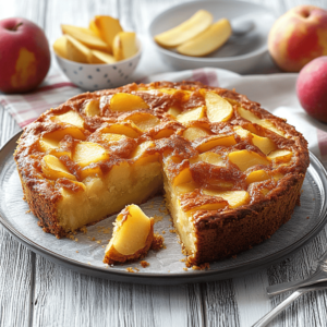 gateau aux pommes moelleux