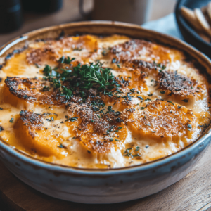 gratin dauphinois patate douce