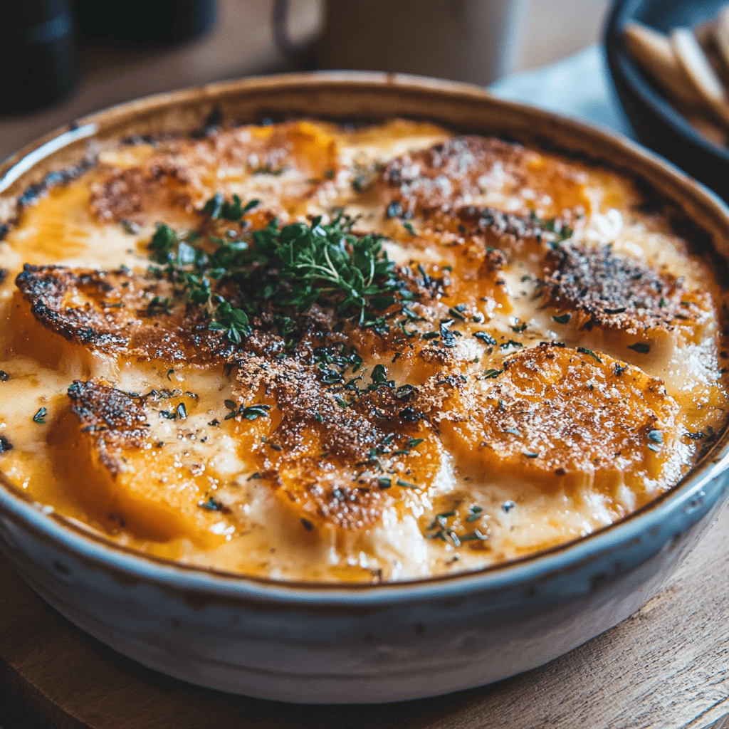 gratin dauphinois patate douce