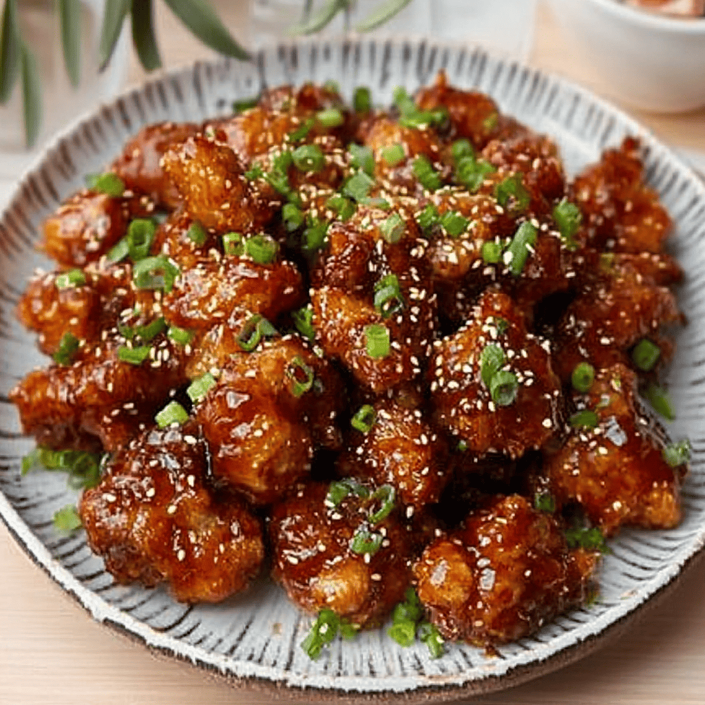 recette de poulet à la coréenne