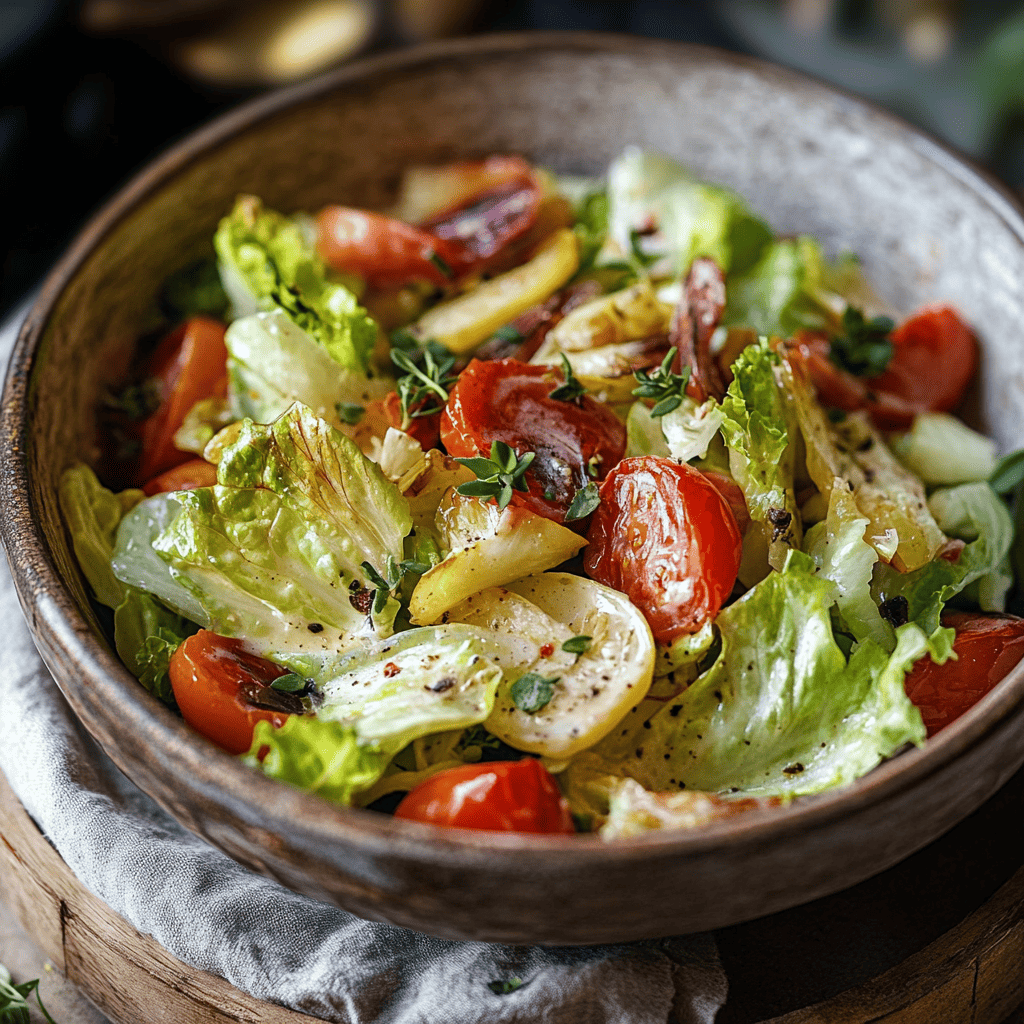 recette salade cuites