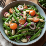 salade de haricots verts à l'italienne