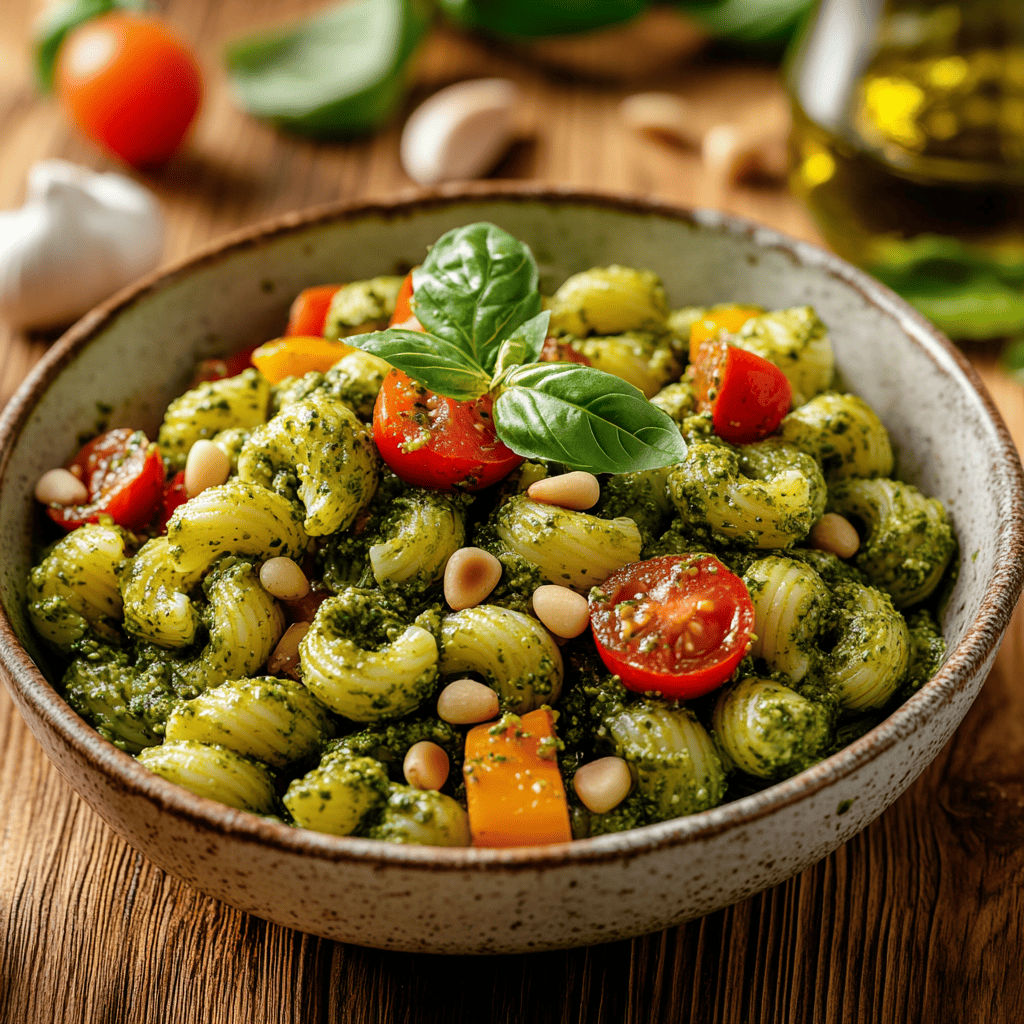 salade de pâtes froide