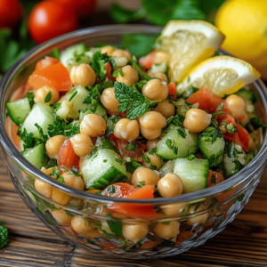 salade pois chiches libanaise