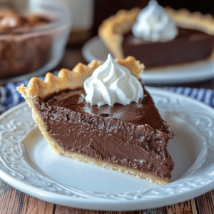 tarte au chocolat