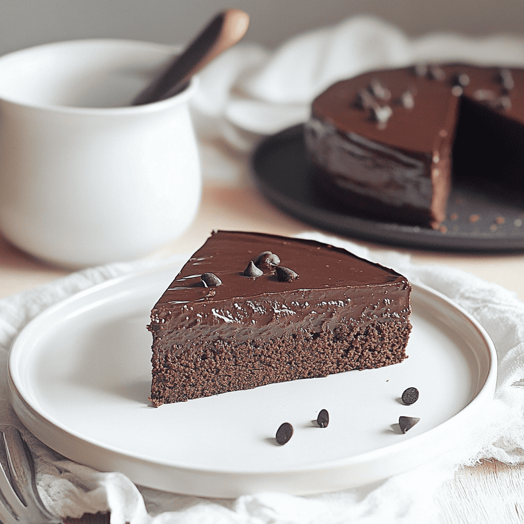 Gâteau chocolat courgette sans sucre