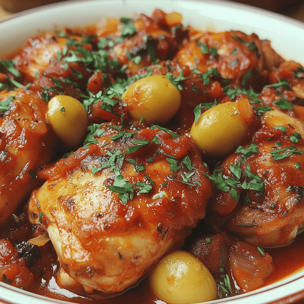 Hauts de Cuisses de Poulet au Chorizo