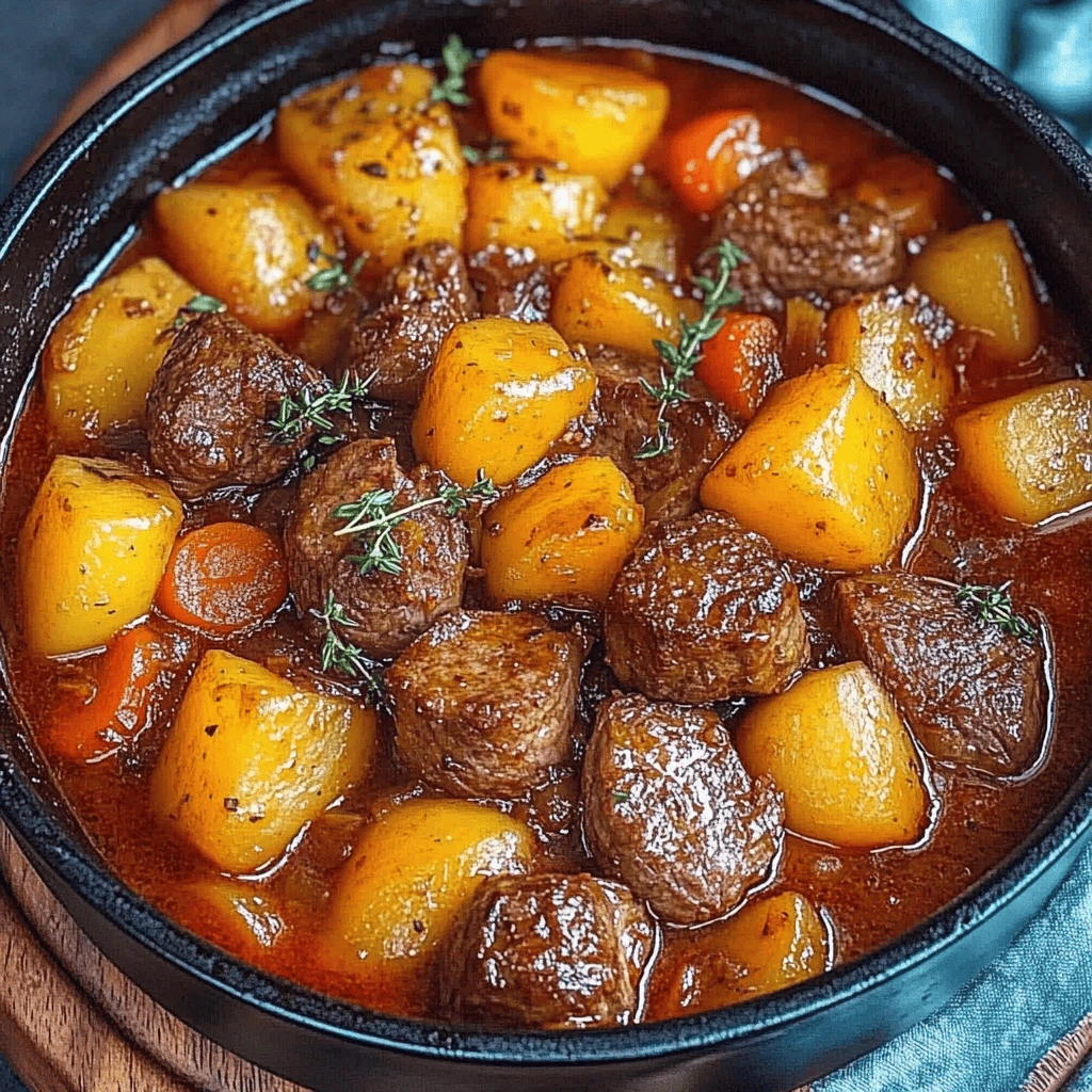 Ragoût de Bœuf Copieux