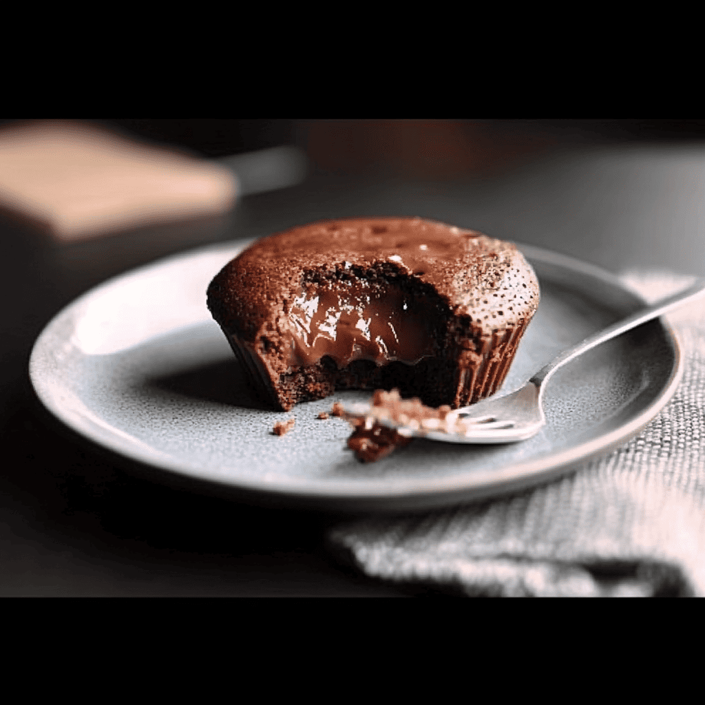 Recette fondant au chocolat coeur coulant