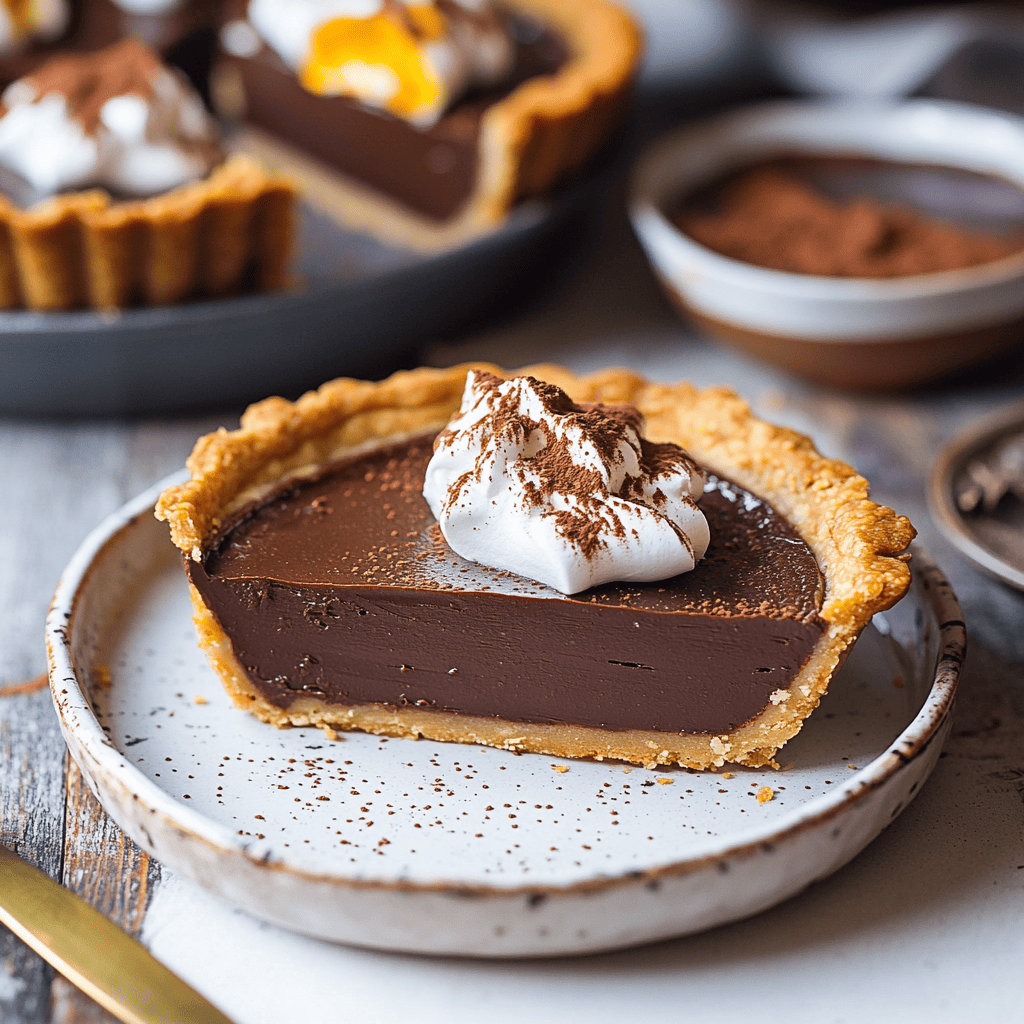Recette tarte au chocolat