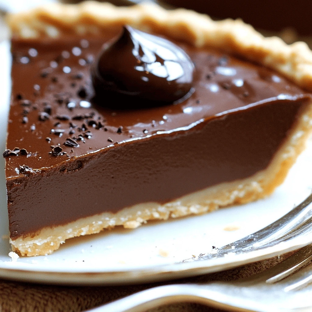 Tarte au chocolat pate sablée recipe