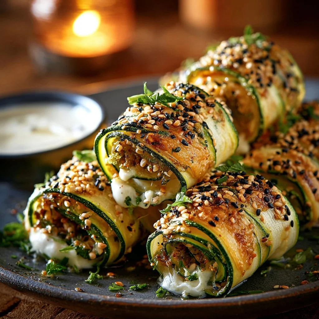 Cigares Croquants aux Courgettes