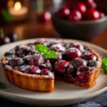 Clafoutis Cerises et Chocolat Noir