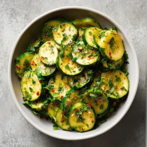 courgettes froides ail