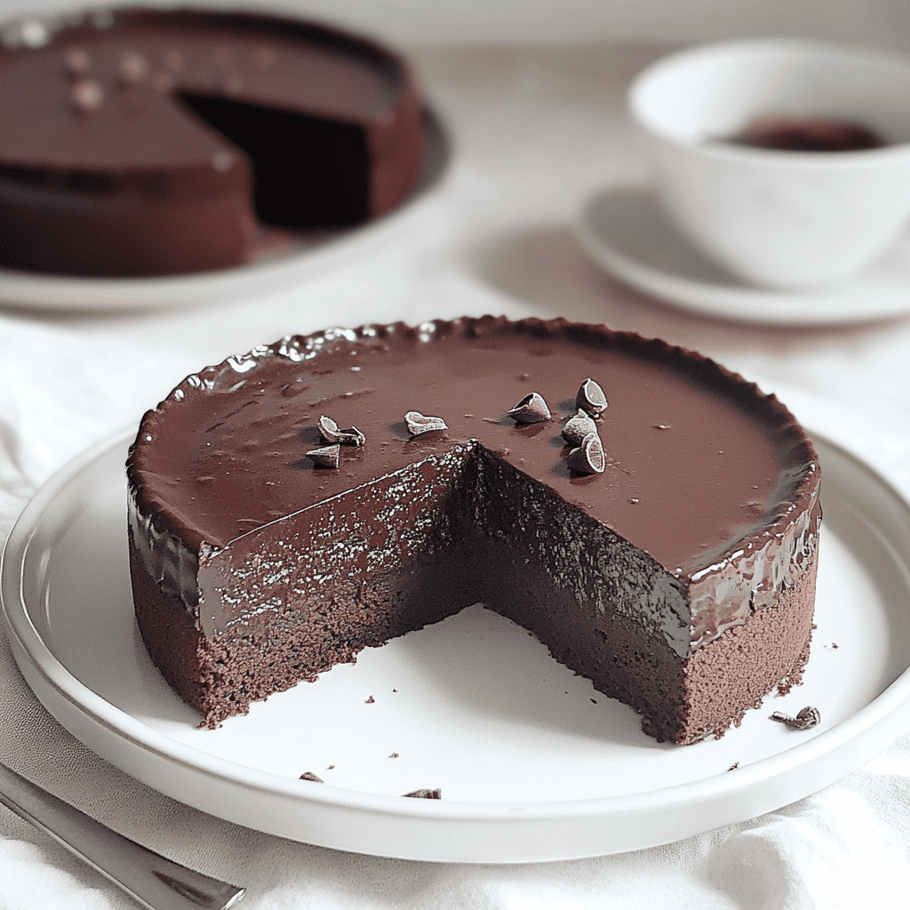 Fondant au chocolat courgette incroyablement bon