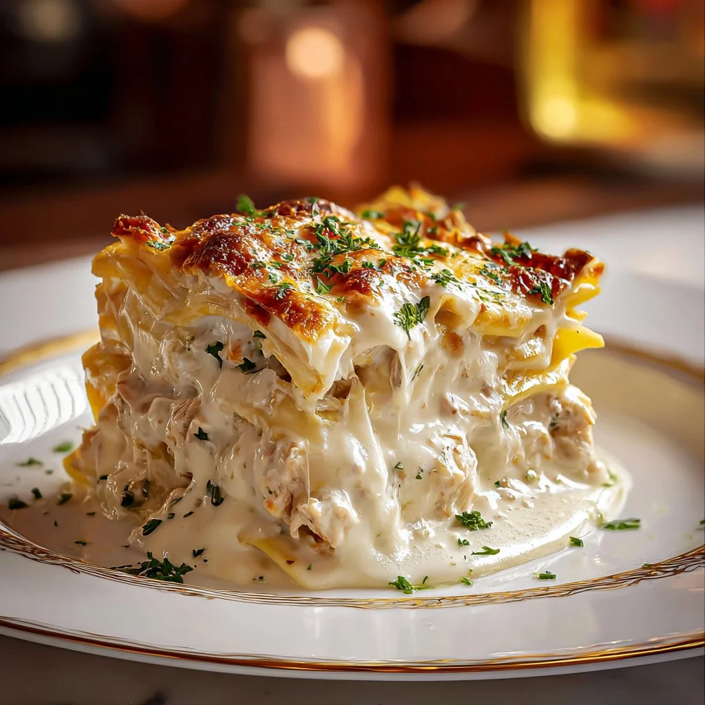 Lasagnes Fondantes au Poulet