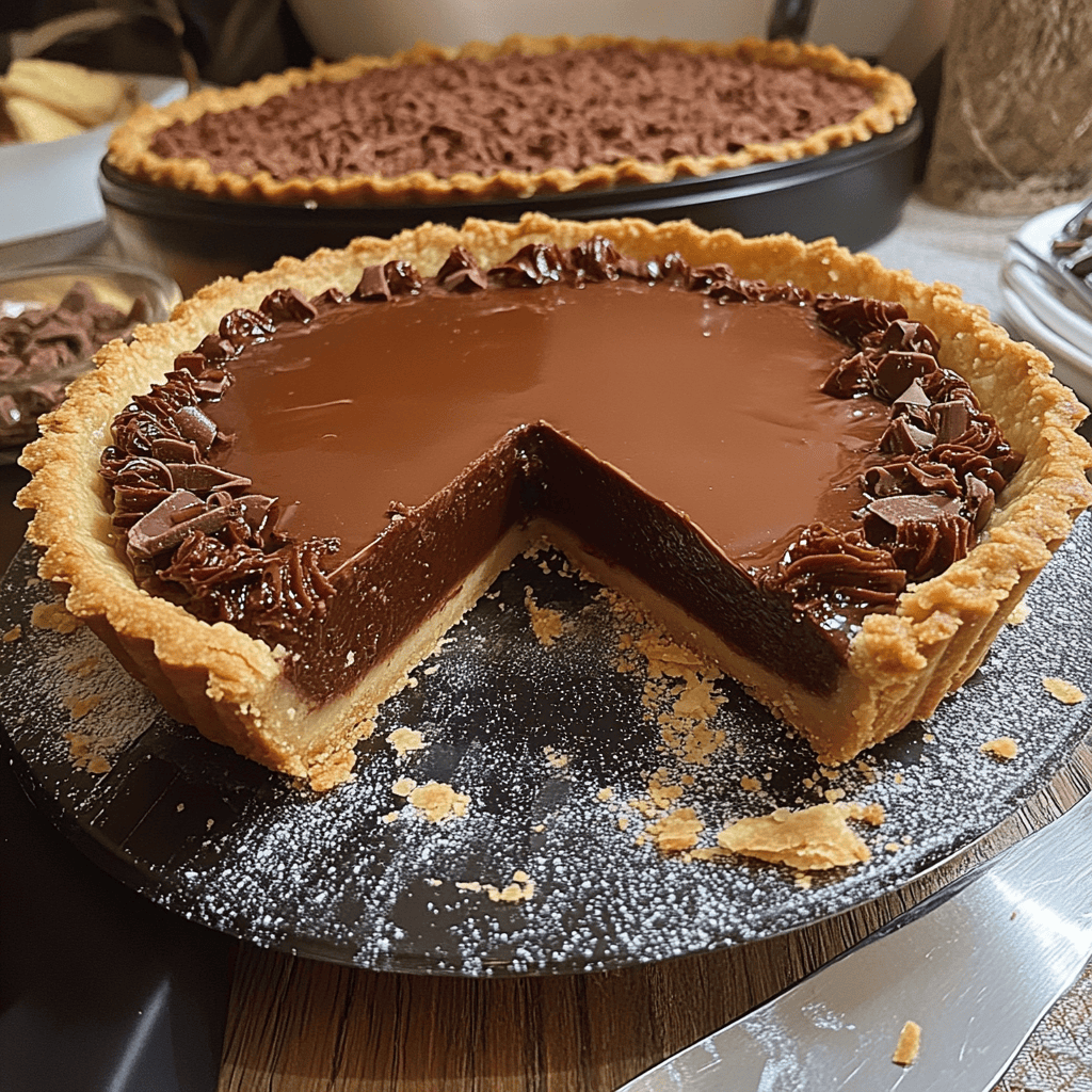 tarte au chocolat Thermomix