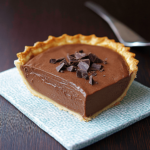 tarte au flan chocolat