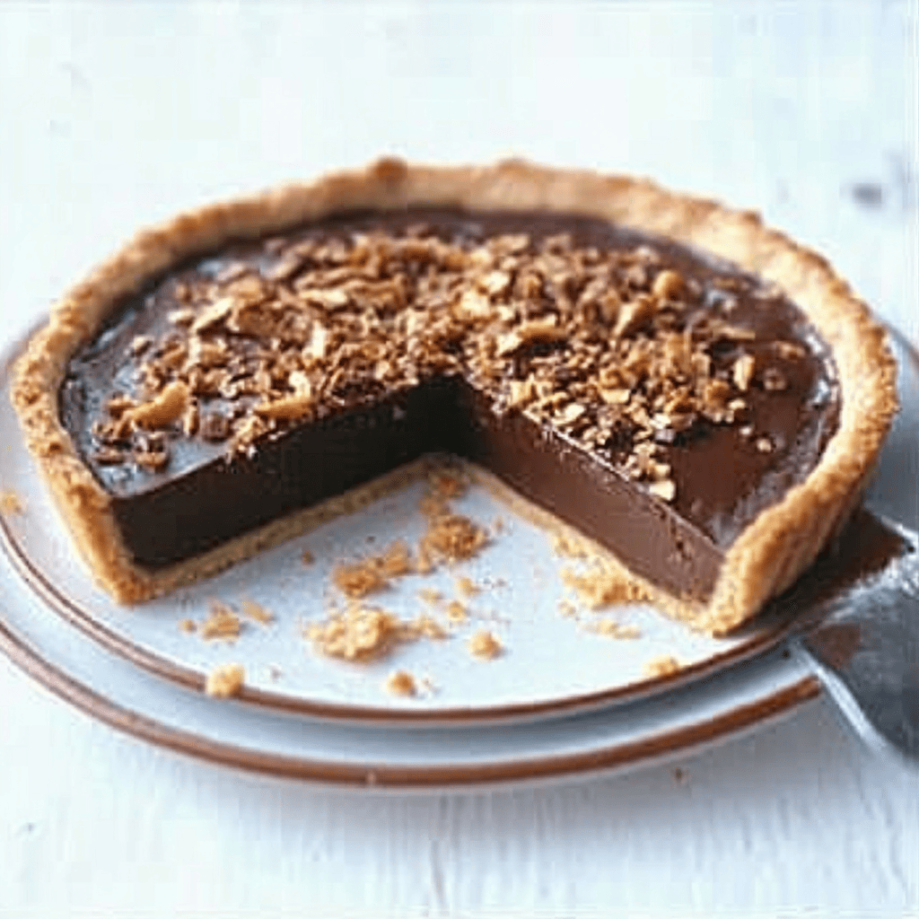 tarte chocolat praliné facile