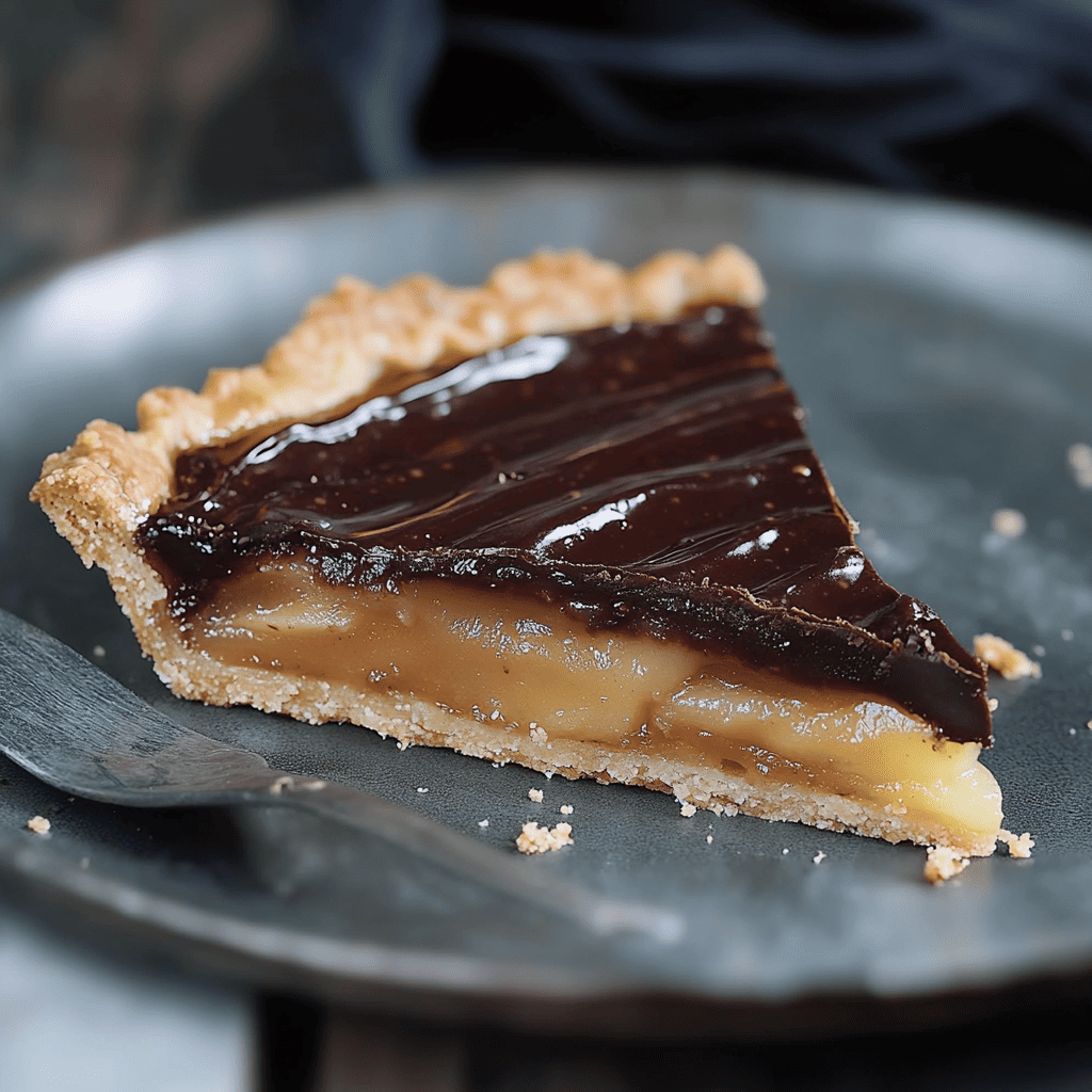 tarte poire chocolat