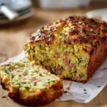 Cake de courgettes et lardons