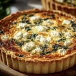 Quiche aux Épinards et Fromage de Chèvre
