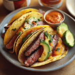 tacos au bœuf grillé