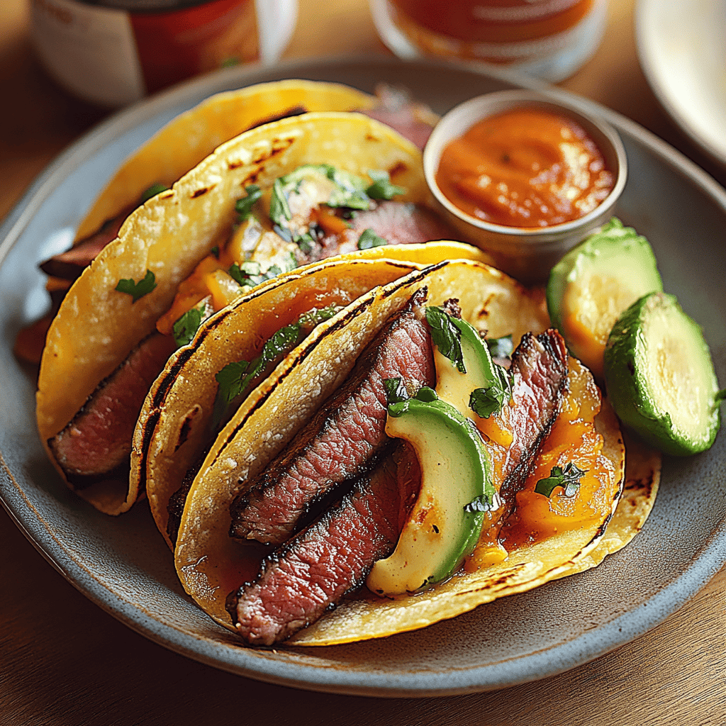 Tacos au bœuf grillé : irrésistible et savoureux !