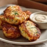 beignets de poulet et de courgettes
