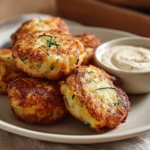 beignets de poulet et de courgettes