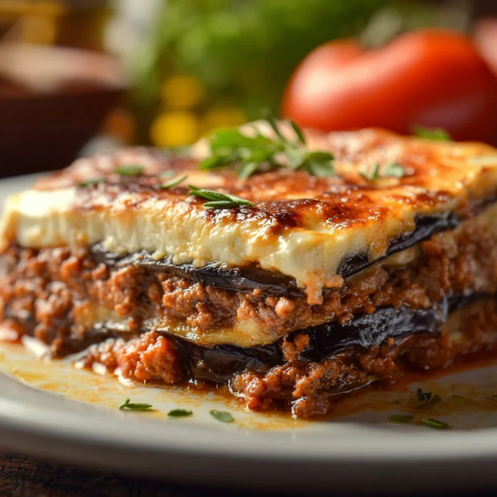 Moussaka traditionnelle grecque