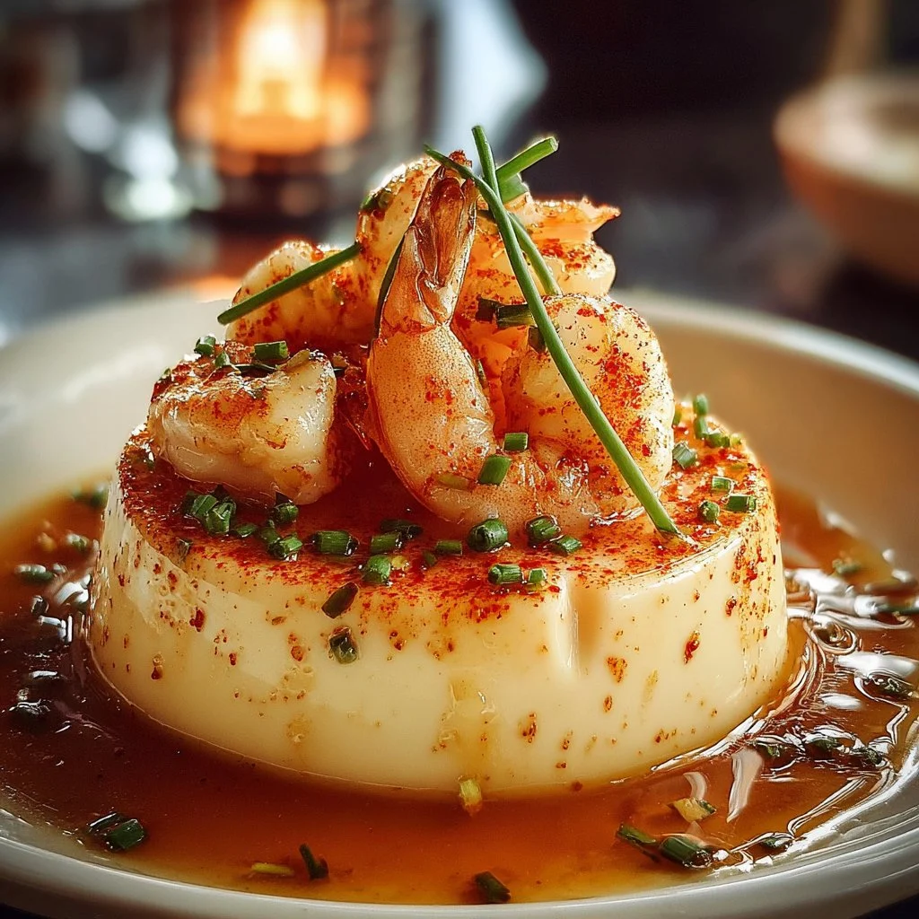 Panna Cotta Homard et Crevettes