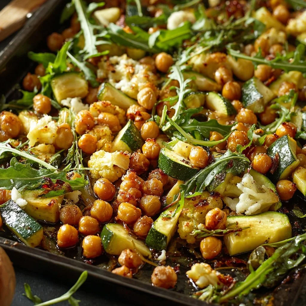 Plat méditerranéen végétarien savoureux