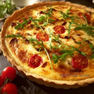 quiche méditerranéenne